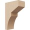 Ekena Millwork 3"W x 6"D x 9"H Classic Monterey Rough Cedar Woodgrain TimberThane Corbel, Primed Tan CORUR03X06X09MONRCPR - alternate 1